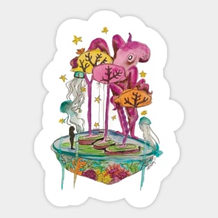 Jellyfish Dreams Sticker